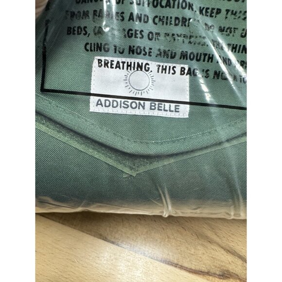 Addison Belle Outdoor Blanket for Boy in Green/Safari Animals 5x7' Picnic 60x84 - Picture 4 of 6